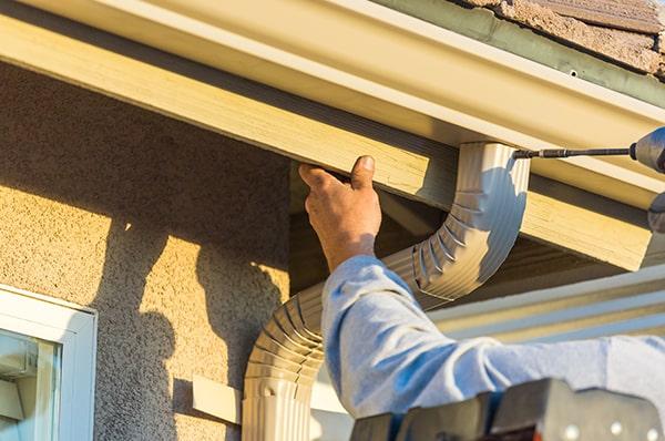 the cost of gutter installation for an average home varies depending on the size and material of the gutters, but we can provide a free estimate